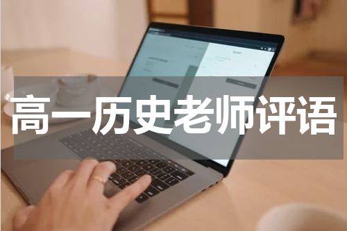 高一历史老师评语