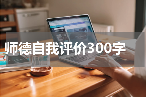 师德自我评价300字