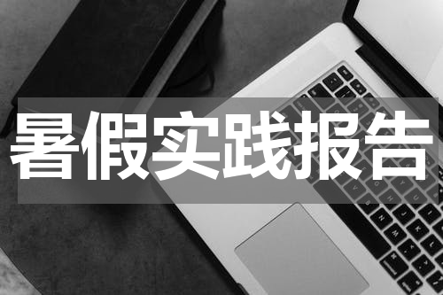 暑假实践报告