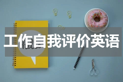 工作自我评价英语