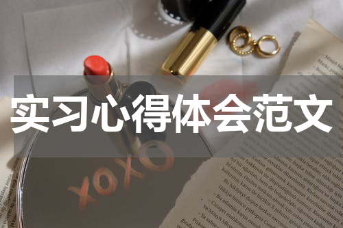 实习心得体会范文