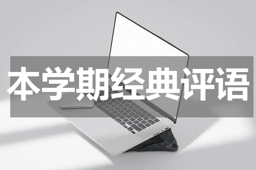 本学期经典评语