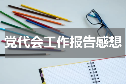 党代会工作报告感想