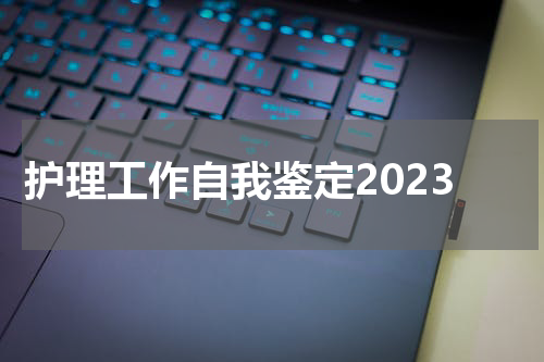 护理工作自我鉴定2023