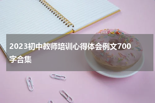 2023初中教师培训心得体会例文700字合集