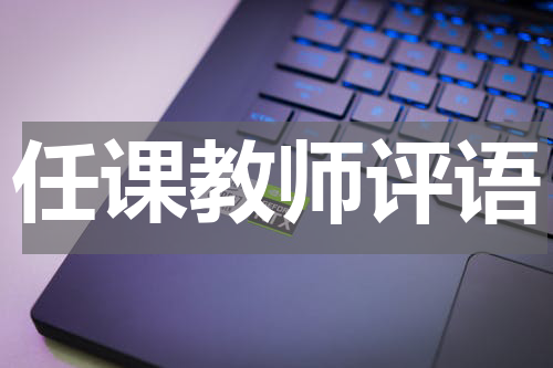 任课教师评语