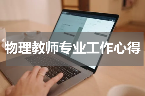 物理教师专业工作心得