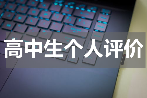 高中生个人评价