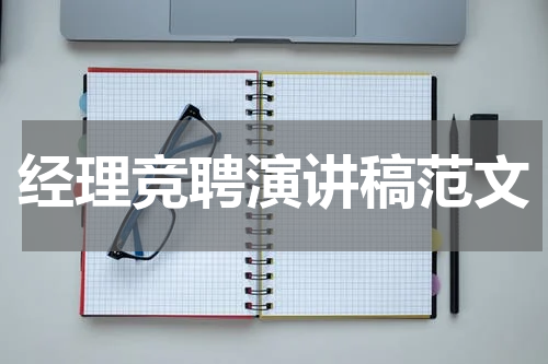 经理竞聘演讲稿范文