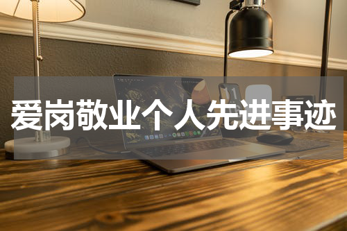 爱岗敬业个人先进事迹