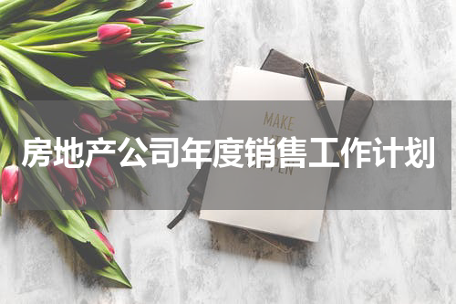 房地产公司年度销售工作计划