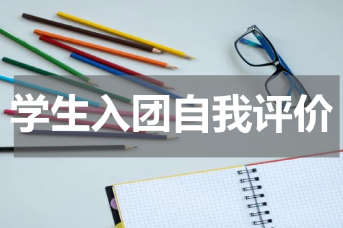 学生入团自我评价