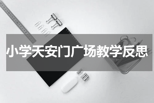 小学天安门广场教学反思