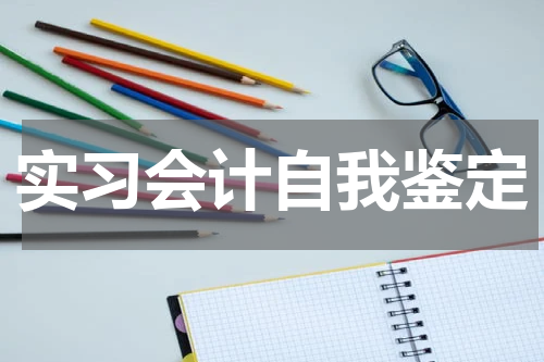 实习会计自我鉴定