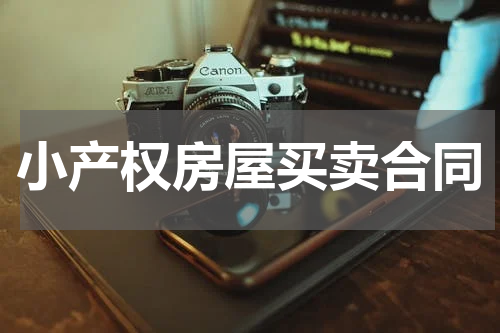 小产权房屋买卖合同