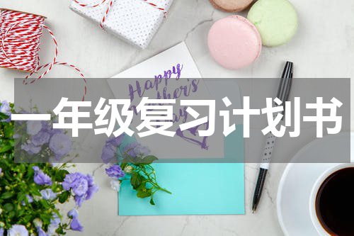 一年级复习计划书