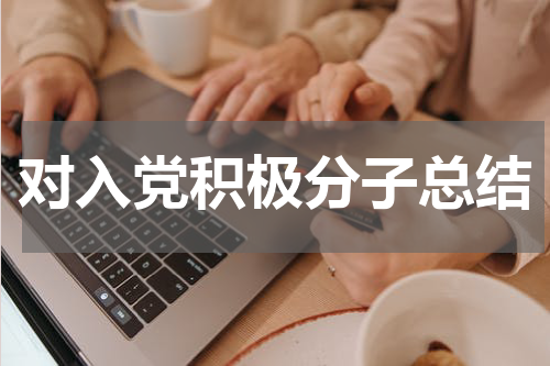 对入党积极分子总结