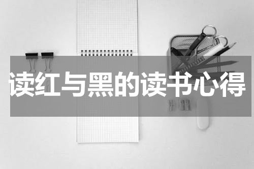 读红与黑的读书心得