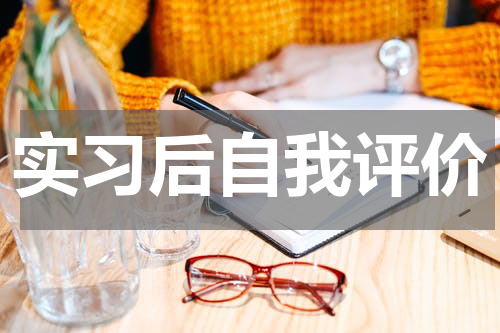 实习后自我评价