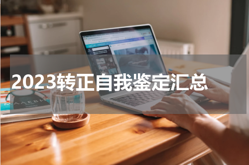 2023转正自我鉴定汇总
