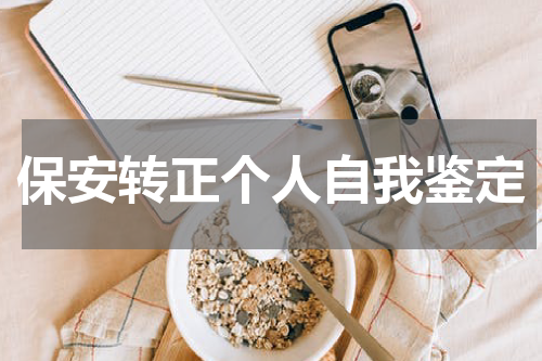保安转正个人自我鉴定