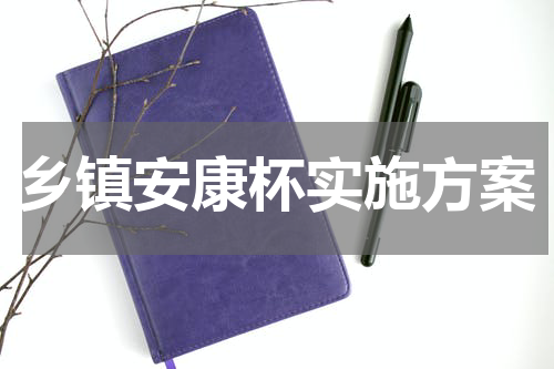 乡镇安康杯实施方案