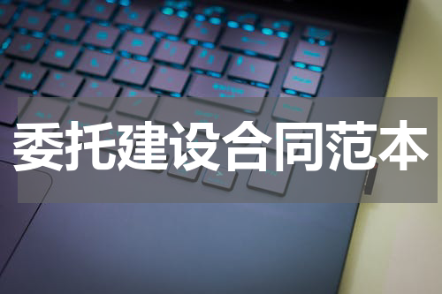 委托建设合同范本