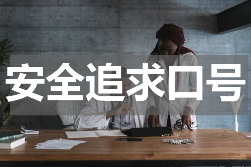 安全追求口号