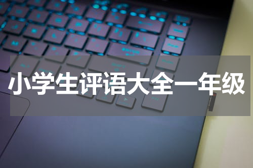 小学生评语大全一年级