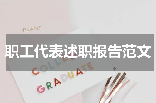 职工代表述职报告范文