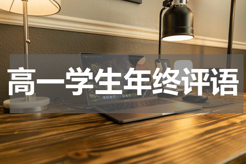 高一学生年终评语