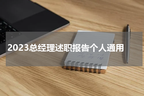 2023总经理述职报告个人通用