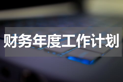 财务年度工作计划
