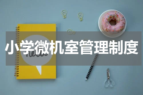 小学微机室管理制度