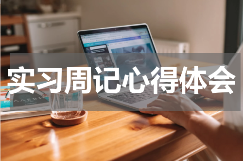 实习周记心得体会