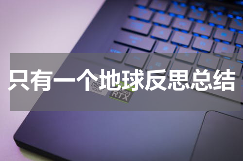 只有一个地球反思总结