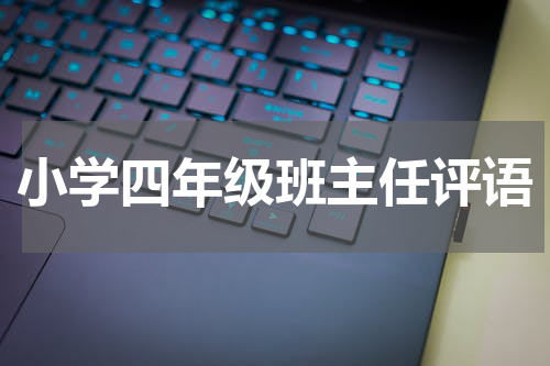 小学四年级班主任评语