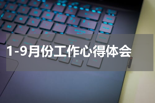 1-9月份工作心得体会