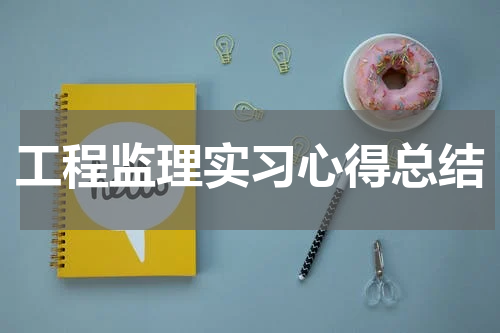 工程监理实习心得总结