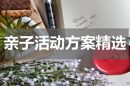 亲子活动方案精选