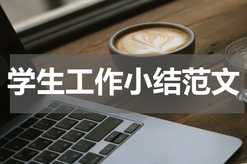 学生工作小结范文