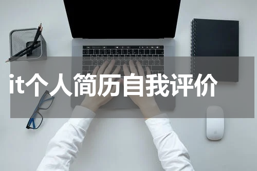 it个人简历自我评价