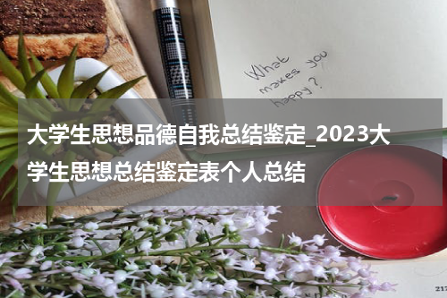 大学生思想品德自我总结鉴定_2023大学生思想总结鉴定表个人总结