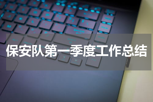 保安队第一季度工作总结