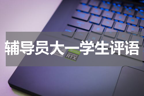 辅导员大一学生评语