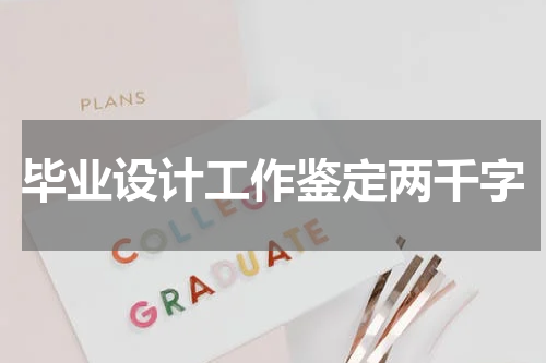 毕业设计工作鉴定两千字