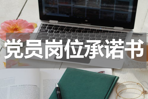 党员岗位承诺书