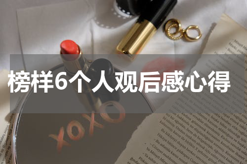 榜样6个人观后感心得