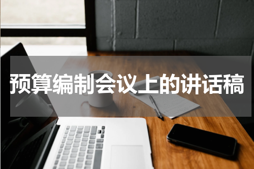 预算编制会议上的讲话稿