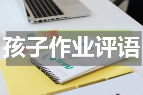 孩子作业评语